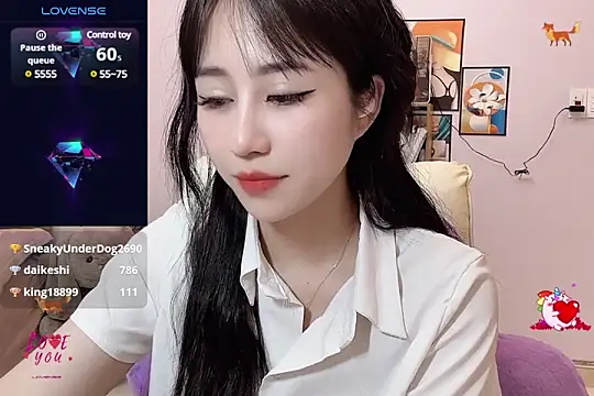 Snapshot of _LLisa_ chatting on March 2, 2025, 10:34 pm LLisa online show from March 2, 2025, 10:34 pm