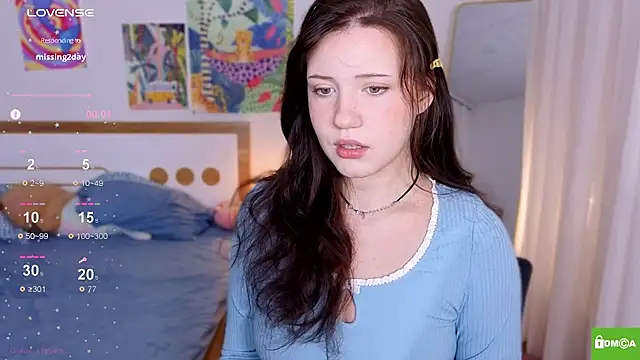 HanahCute online show from January 7, 2026, 2:27 am