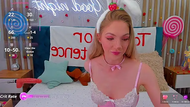 Emilly Hart online show from October 24, 2025, 2:43 am