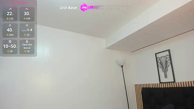 LILA ELLIOT online show from October 26, 2025, 7:36 pm