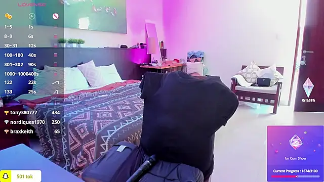 PrincessVS online show from February 28, 2025, 6:43 am