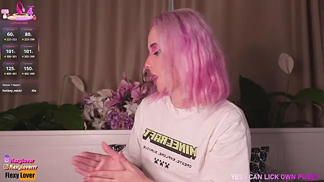 Flexy Lover online show from November 2, 2025, 3:06 pm