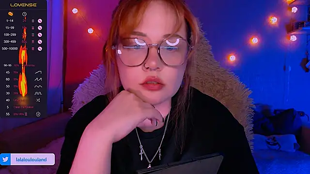 Snapshot of lala_loulou_land chatting on February 26, 2025, 9:53 pm lala loulou land online show from February 26, 2025, 9:53 pm