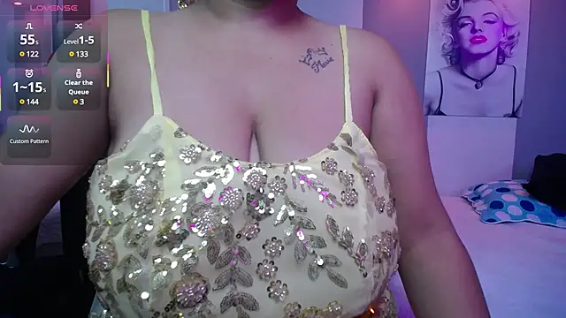 Snapshot of kalpanaaishaa chatting on March 6, 2025, 10:09 am kalpanaaishaa online show from March 6, 2025, 10:09 am