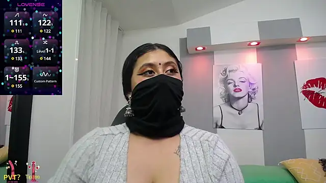 Snapshot of kalpanaaishaa chatting on March 20, 2025, 4:53 pm kalpanaaishaa online show from March 20, 2025, 4:53 pm