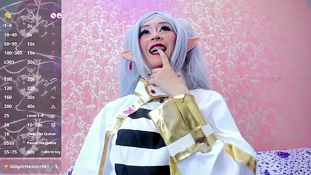 NEZUKO MITSURI online show from January 9, 2026, 6:59 pm