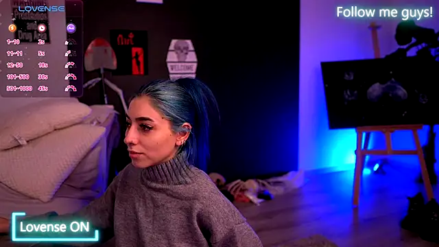 AriaVoss online show from October 20, 2025, 9:59 pm