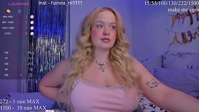 Snapshot of HANNA_MONTANAS chatting on March 14, 2026, 6:14 pm HANNA MONTANAS online show from March 14, 2026, 6:14 pm