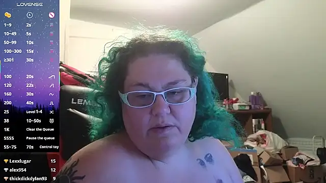 EmberCum online show from October 22, 2025, 8:58 am