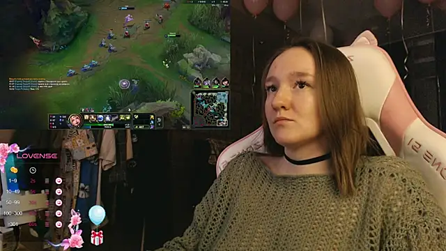 MoonlishSiren online show from January 10, 2026, 10:05 pm