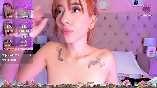 Snapshot of MelodyBliss chatting on January 29, 2025, 11:56 pm MelodyBliss online show from January 29, 2025, 11:56 pm