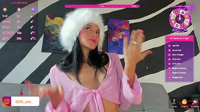 Lilith Zen online show from November 15, 2025, 1:26 pm