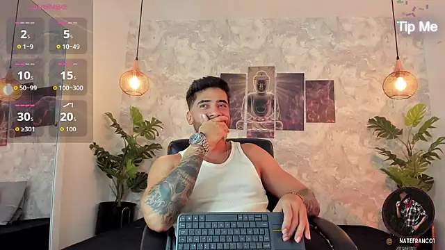 Snapshot of Nate_franco chatting on October 22, 2025, 4:12 am Nate franco online show from October 22, 2025, 4:12 am