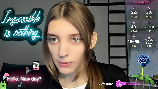 CherryBloom777 online show from October 19, 2025, 6:38 am