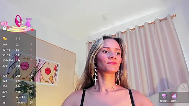 Snapshot of SkiinnyAna chatting on March 10, 2025, 7:50 pm SkiinnyAna online show from March 10, 2025, 7:50 pm