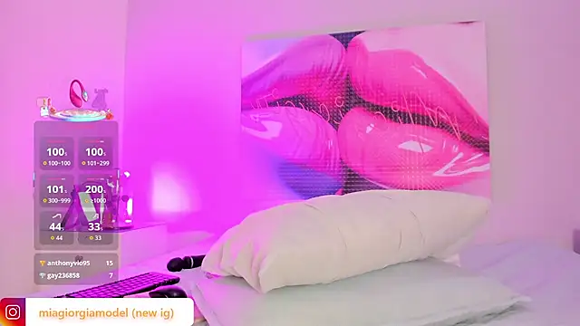 Miagiorgia  online show from March 13, 2026, 5:40 pm