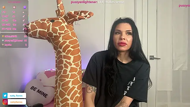 Snapshot of NattyFierros chatting on March 10, 2025, 11:45 am NattyFierros online show from March 10, 2025, 11:45 am