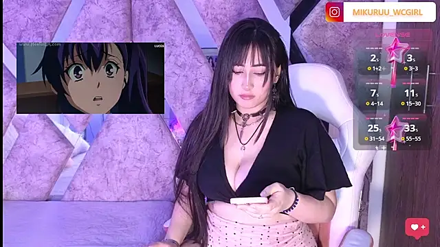 mikuru hara online show from March 21, 2025, 3:55 am