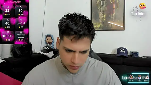 Snapshot of mad_maxxx2 chatting on January 9, 2026, 10:55 am mad maxxx2 online show from January 9, 2026, 10:55 am