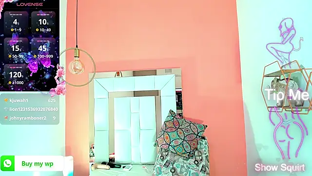 Alanna hot3 online show from March 5, 2025, 10:43 pm