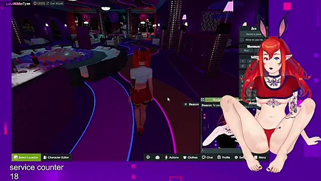 Snapshot of NikkoTyan chatting on October 19, 2025, 6:38 am NikkoTyan online show from October 19, 2025, 6:38 am