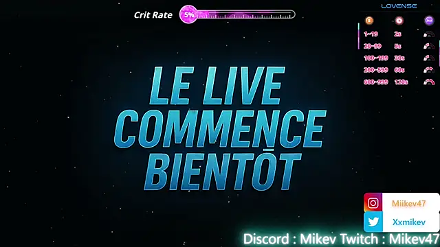 Mikev online show from January 12, 2026, 6:58 pm