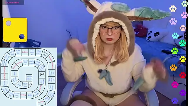 Angel Kittyy online show from April 3, 2026, 9:10 pm