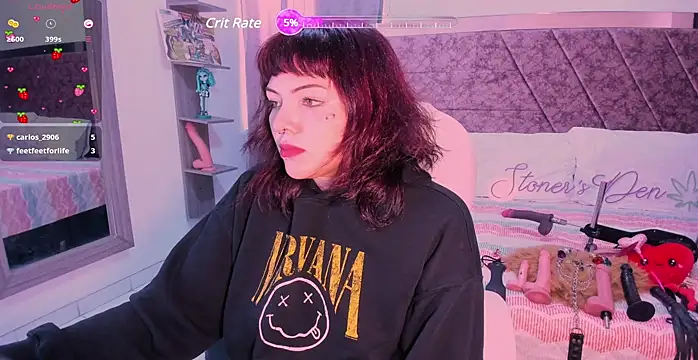 Snapshot of Sarah-Stoner chatting on March 11, 2025, 6:52 pm Sarah-Stoner online show from March 11, 2025, 6:52 pm