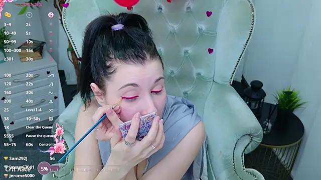 Snapshot of SarahStanley chatting on February 17, 2025, 12:27 pm SarahStanley online show from February 17, 2025, 12:27 pm
