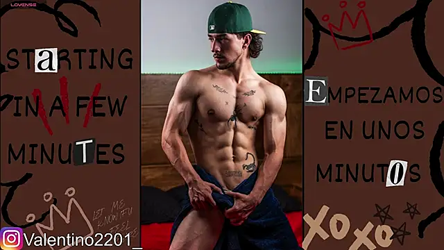 Valentino Xander online show from May 22, 2026, 2:09 am