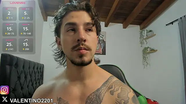 Valentino Xander online show from October 9, 2025, 12:55 am