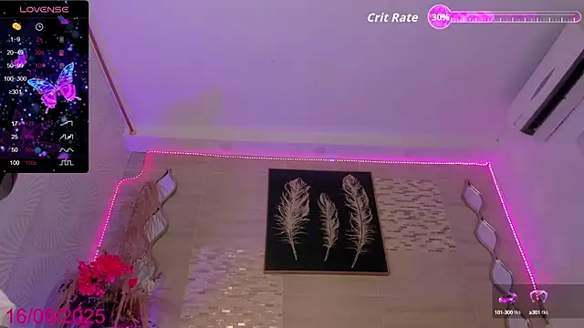 Genobeba TS online show from September 16, 2025, 2:07 pm