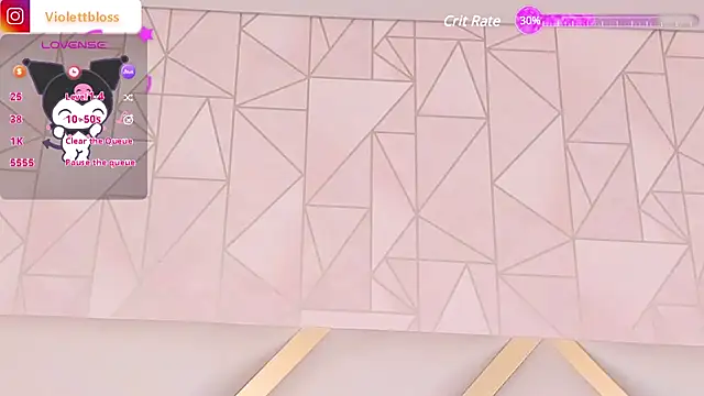 Violettbloss online show from February 26, 2025, 9:20 pm