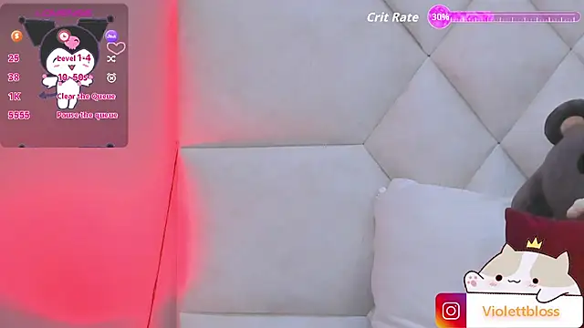 Violettbloss online show from October 2, 2025, 3:10 am