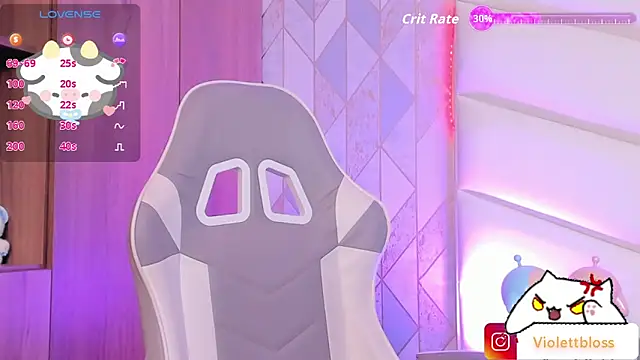 Violettbloss online show from February 27, 2026, 3:40 am