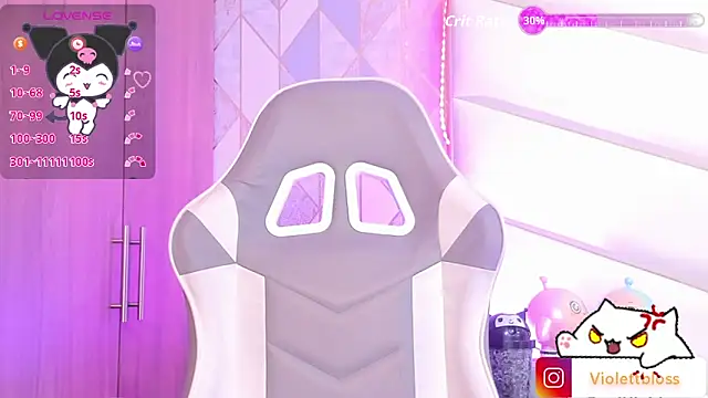 Violettbloss online show from February 20, 2026, 3:36 am