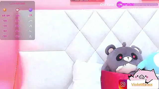 Violettbloss online show from September 25, 2025, 3:12 am