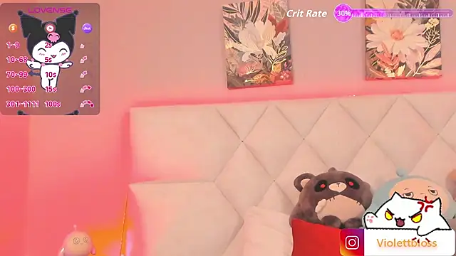 Violettbloss online show from October 10, 2025, 3:07 am