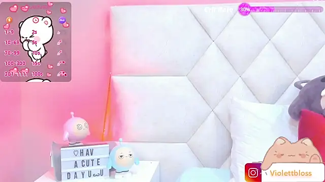 Violettbloss online show from October 28, 2025, 3:18 am