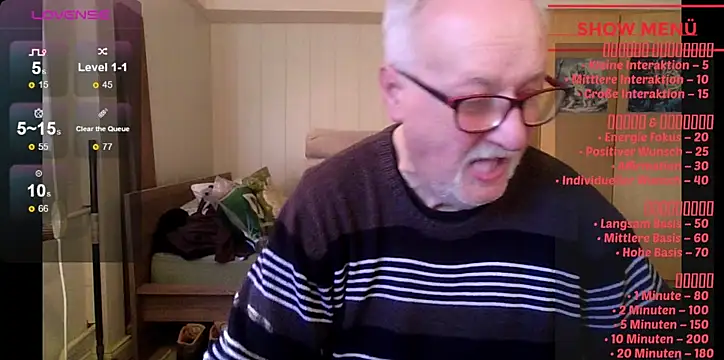 Sammy1660 online show from April 7, 2026, 4:09 pm