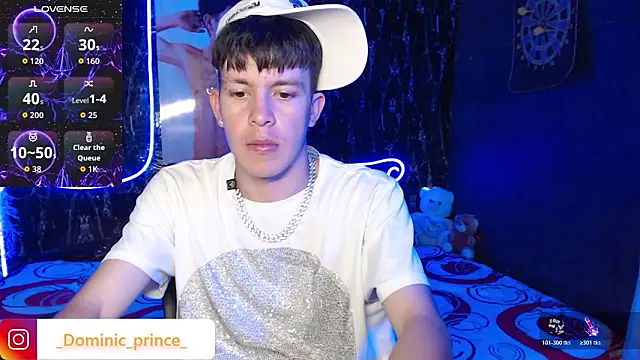 DominicPrince online show from March 14, 2026, 9:43 pm