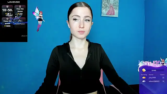 Snapshot of Luxuryalma chatting on March 8, 2025, 10:32 am Luxuryalma online show from March 8, 2025, 10:32 am