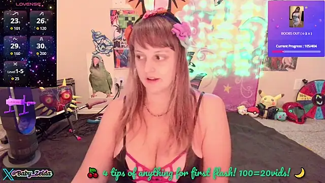 BabyZelda online show from November 23, 2025, 12:59 pm