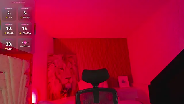 Melany Luv online show from November 8, 2025, 8:56 pm