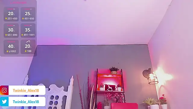 Twinkie-Alex18 online show from February 24, 2025, 9:20 pm