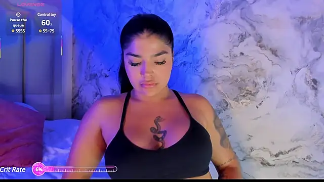 Snapshot of Pamela_Moreno_ chatting on March 6, 2025, 7:43 pm Pamela Moreno online show from March 6, 2025, 7:43 pm
