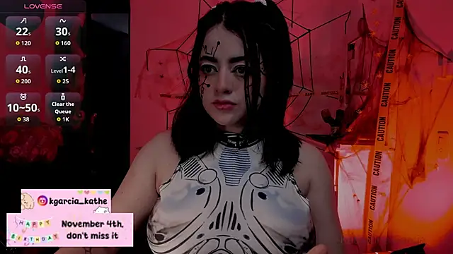 Snapshot of Lin-cute chatting on October 25, 2025, 7:47 pm Lin-cute online show from October 25, 2025, 7:47 pm