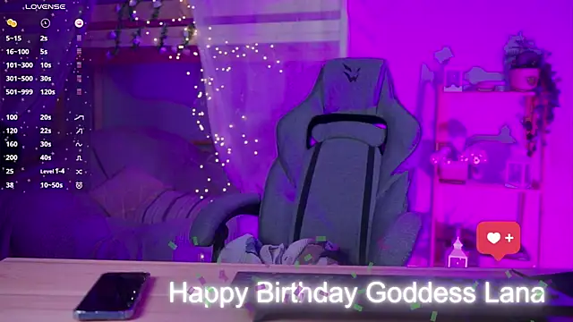 Lana  May online show from January 11, 2026, 5:53 pm