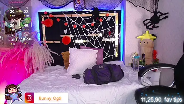 Bunny O online show from November 5, 2025, 8:34 pm