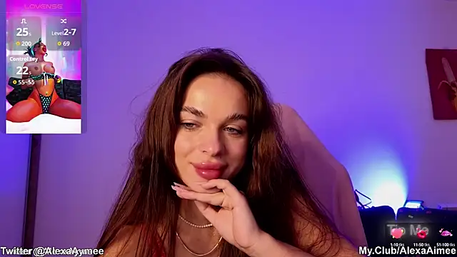 AlexaAimee online show from October 16, 2025, 11:35 pm